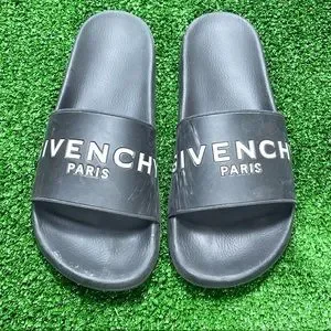 Givenchy | Shoes | Givenchy Black Slide Sandals Men Rare  display picture 2